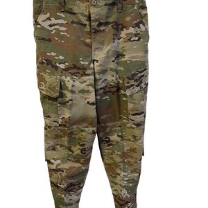 US OCP Men's Medium Combat Training Camouflage Trousers Pants - Sz 35/31